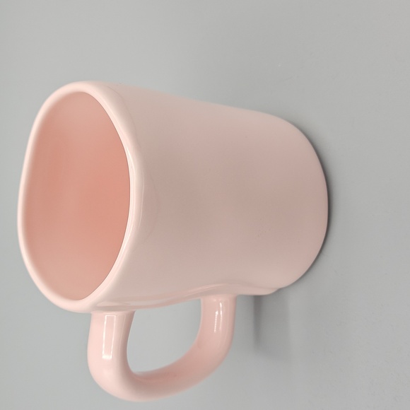 Rae Dunn Artisan Collection Pink "Jelly Bean" Mug - Picture 3 of 6